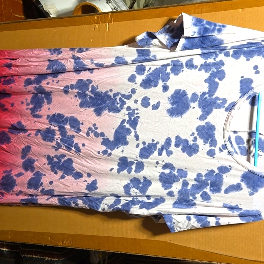 Ombre T- shirt dress